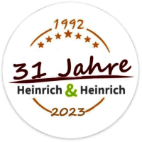 30 Jahre Heinrich & Heinrich Logo