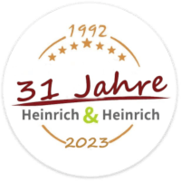 30 Jahre Heinrich & Heinrich Logo